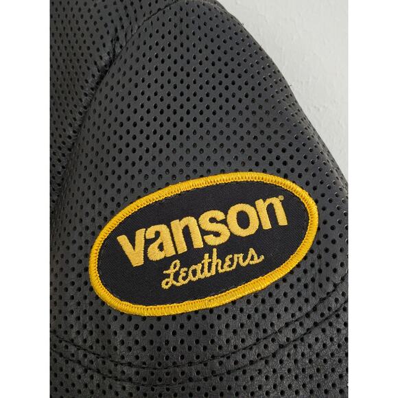 Women's Vanson Leather Jacket MK2 proPERF CSRV Sportrider Perforated Size 18 XXL - Picture 3 of 11